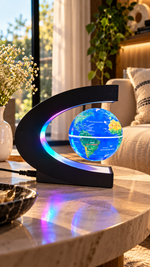 Magnetic Levitation Floating Globe Lamp – view 2