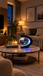 Magnetic Levitation Floating Globe Lamp – view 3