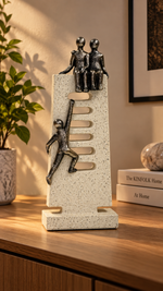 Ladder to Success Family Climbing Sculpture – view 4