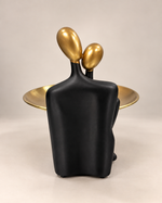 Modern Abstract Couple Figurine Tray – view 4