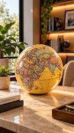 Illuminated Desktop World Globe – view 3