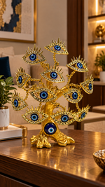 Turkish Blue Evil Eye Money Tree Figurine – view 5