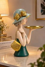 Modern Girl Sculpture Organizer Tray – view 3