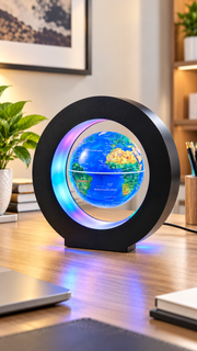 Magnetic Levitation Floating Globe – view 2