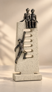 Ladder to Success Family Climbing Sculpture