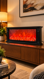 Freestanding Electric Fireplace Console – view 3