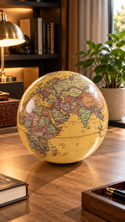 Illuminated Desktop World Globe – view 5